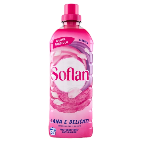 Soflan detersivo liquido Classico, per lana e delicati 900 ml